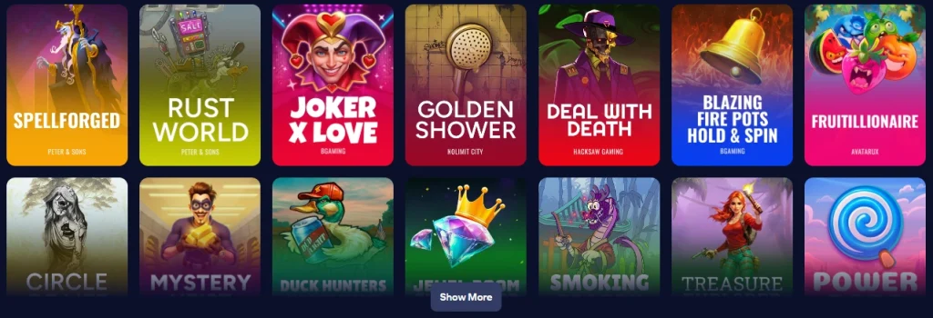 Vegas Hero affiliate landing preview